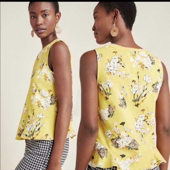 Anthropologie Eva Franco Arborist Top - Picture 1 of 5